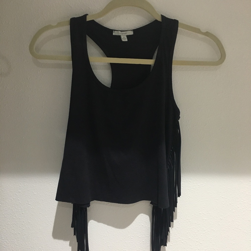 Racer back black top